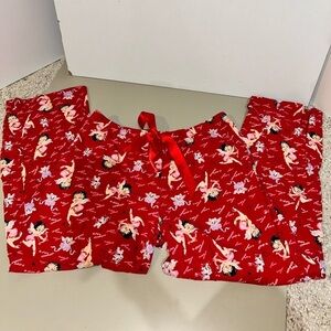 Betty Boop pajama pants kids medium size vintage